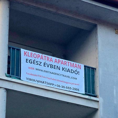 KLEOPÁTRA Stúdió Apartman Hajdúszoboszló Esterno foto